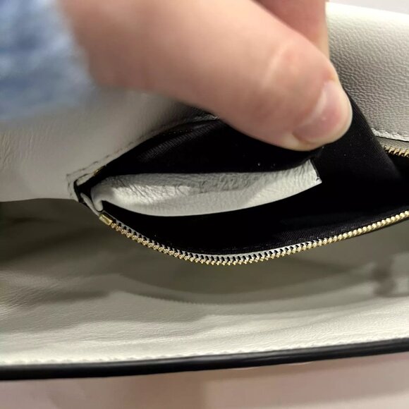 $3100 FENDI 2021 Multi Embossed FF Baguette Chain Crossbody Medium Leather Bag - Picture 13 of 15